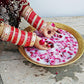 Tehzeeb Creations Bridal Bangle Set Wedding punjabi chuda, Designer chura, Red Acrylic Choora Set for Women - Swadesiicart