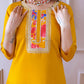 The52 Women's Rayon Fabric Straight Kurta, Pant and Dupatta Set - Swadesiicart