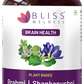 Bliss Welness Brain Health Brahmi + Shankapushpi Ginkgo Biloba Veg Tablet