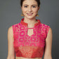 Mitera Pink Woven Design Banarasi Saree | Swadesiicart
