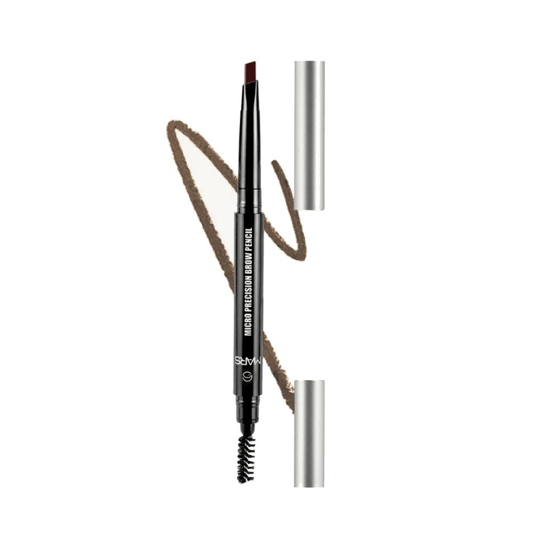MARS Cosmetics Micro Precision Brow Pencil - Brown - Swadesiicart