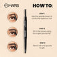 MARS Cosmetics Micro Precision Brow Pencil - Brown - Swadesiicart