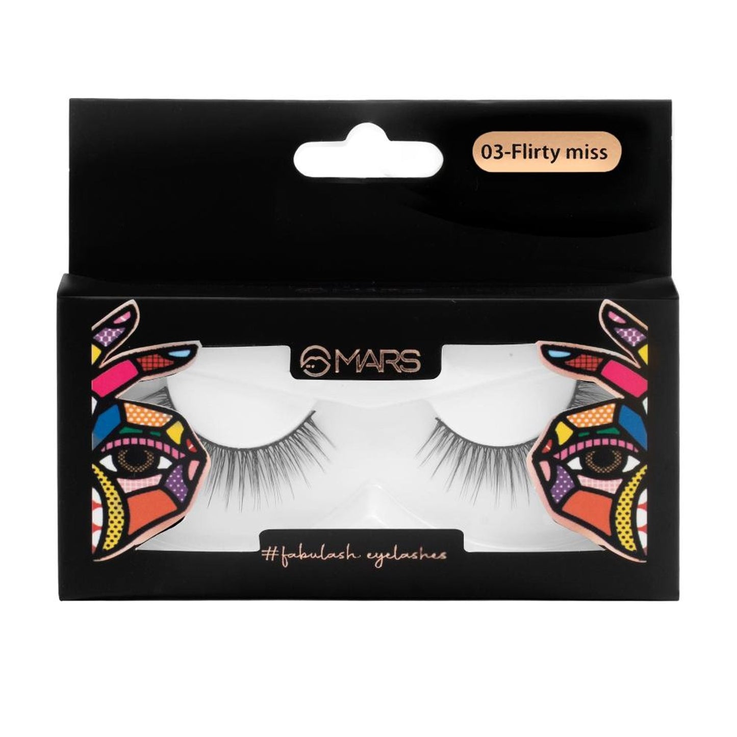 MARS Cosmetics Fabulash Eyelashes - 03 Flirty Miss - Swadesiicart