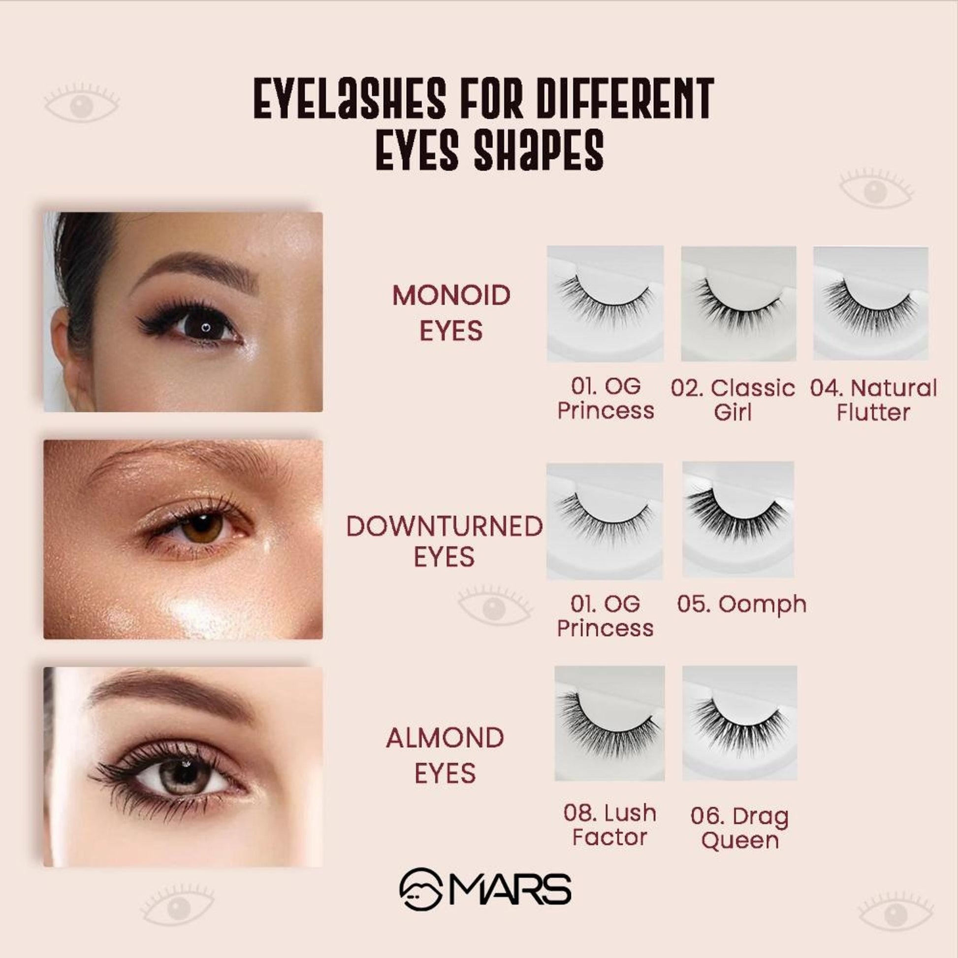 MARS Cosmetics Fabulash Eyelashes - 06 Drag Queen - Swadesiicart