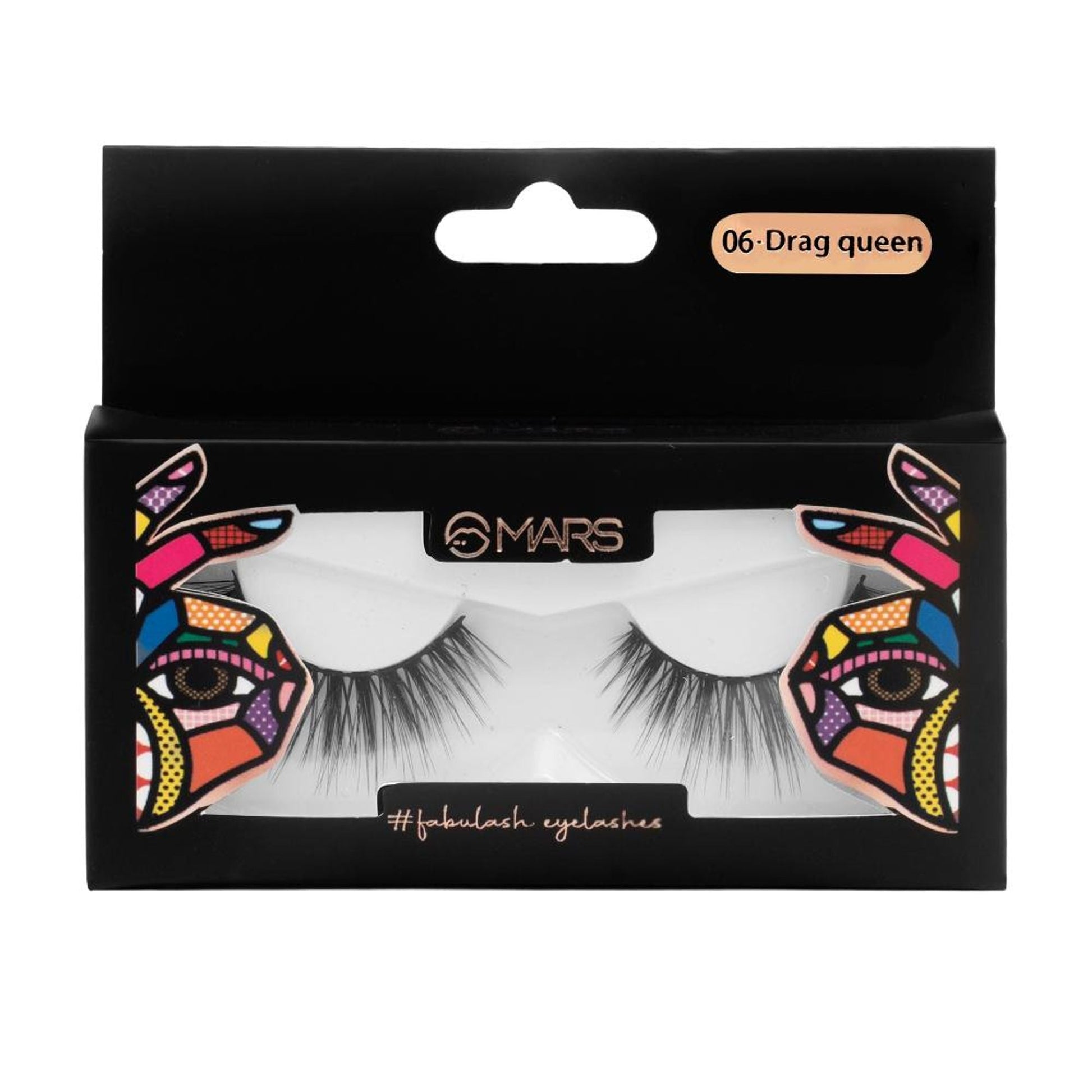 MARS Cosmetics Fabulash Eyelashes - 06 Drag Queen - Swadesiicart