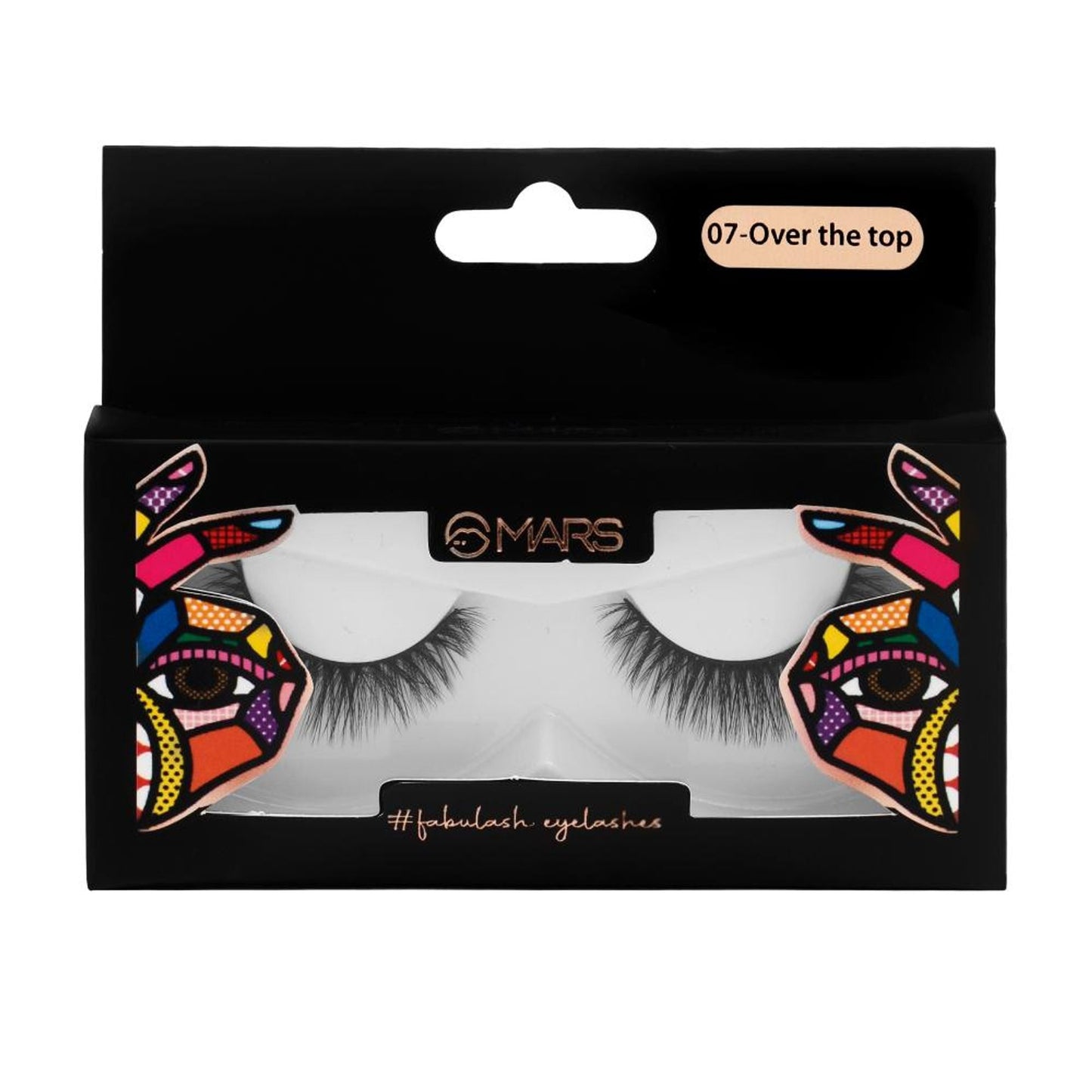 MARS Cosmetics Fabulash Eyelashes - 07 Over The Top - Swadesiicart