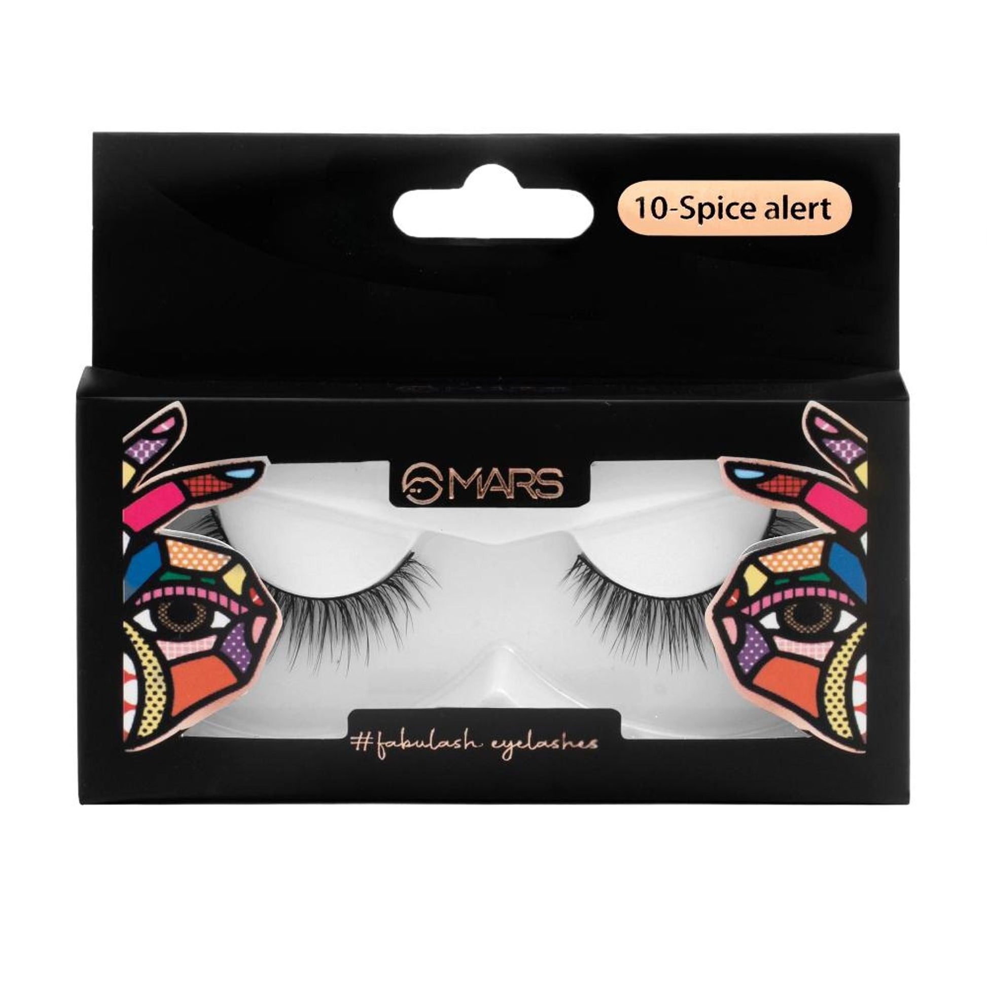 MARS Cosmetics Fabulash Eyelashes - 10 Spice Alert - Swadesiicart