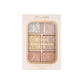 MARS Cosmetics Glowzilla 6 Shade Face Highlighter Palette - 01 - Swadesiicart