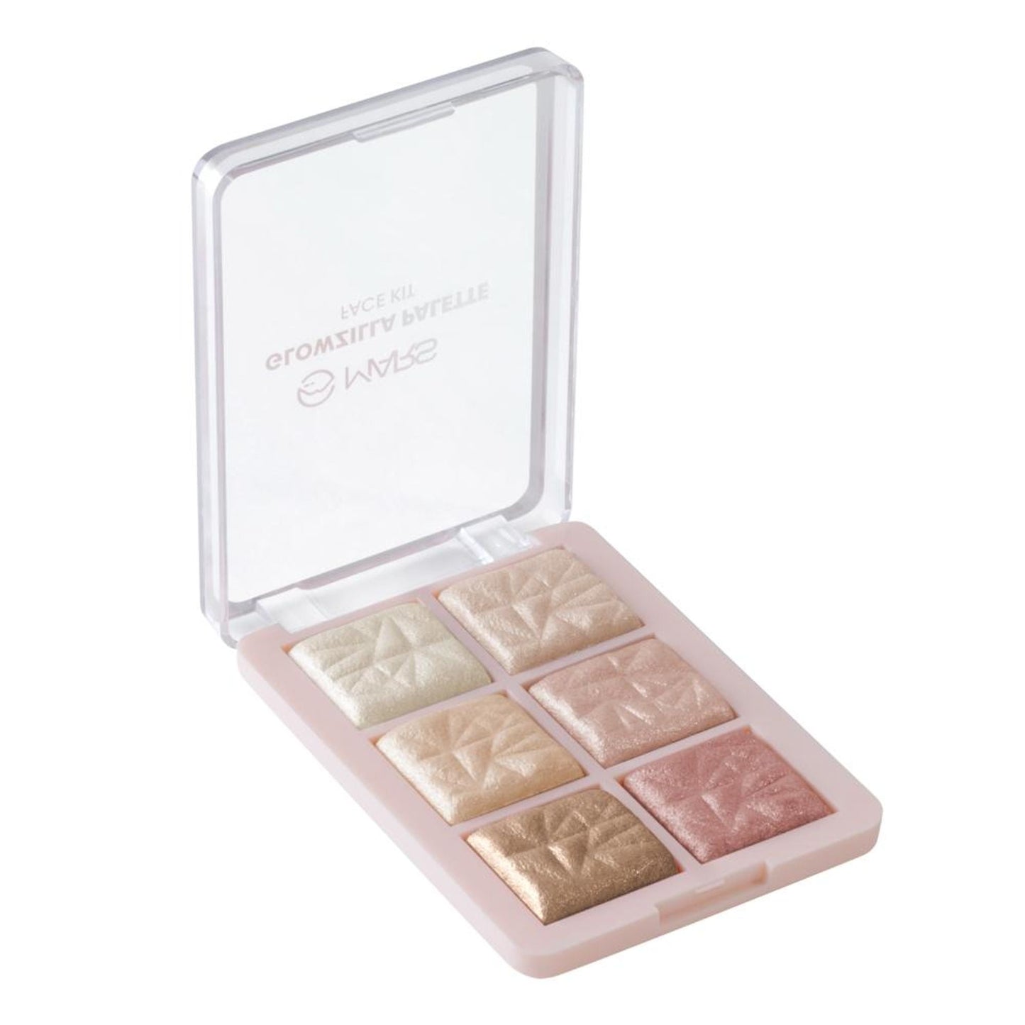 MARS Cosmetics Glowzilla 6 Shade Face Highlighter Palette - 02 - Swadesiicart