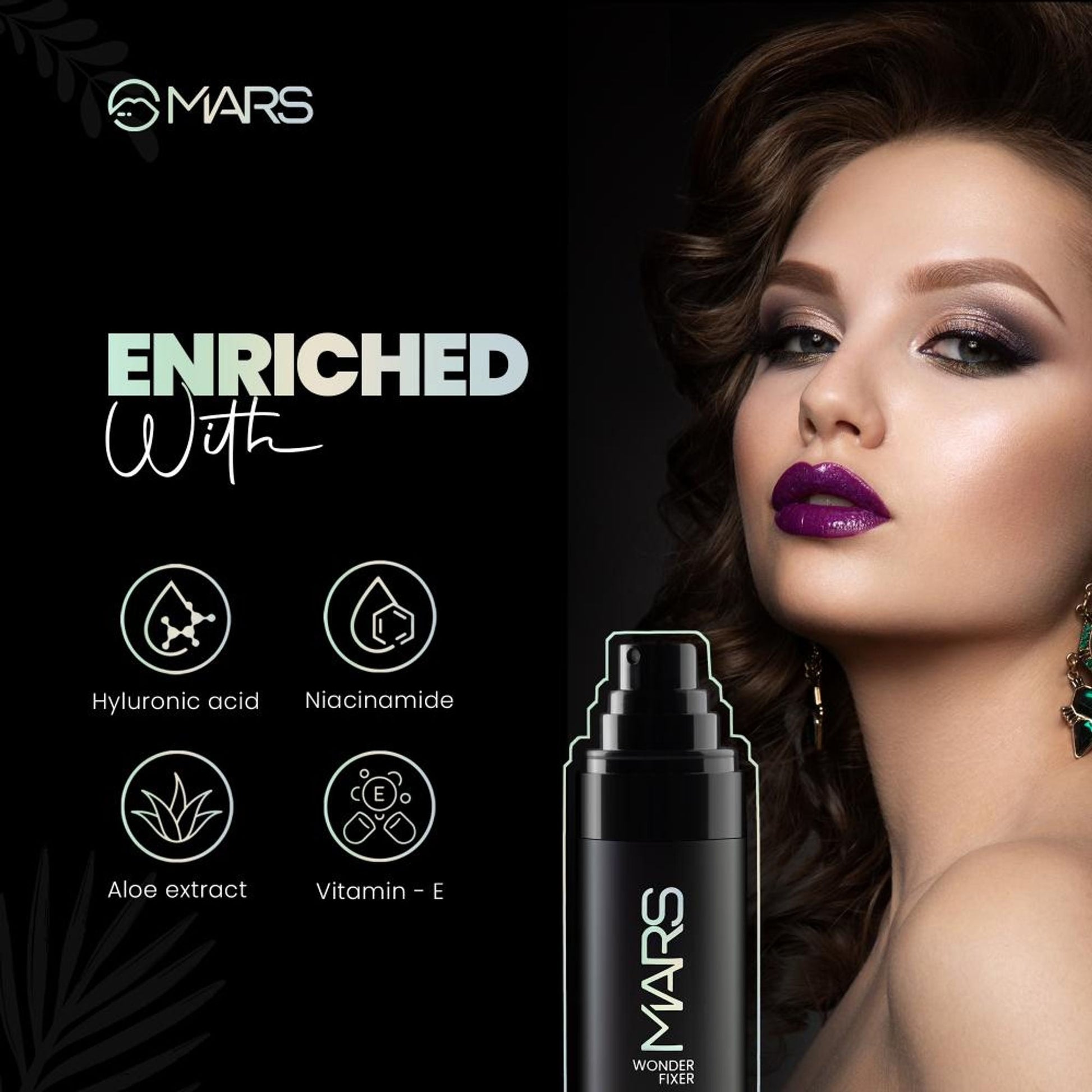 MARS Cosmetics Wonder Make Up Fixer Spray - Swadesiicart