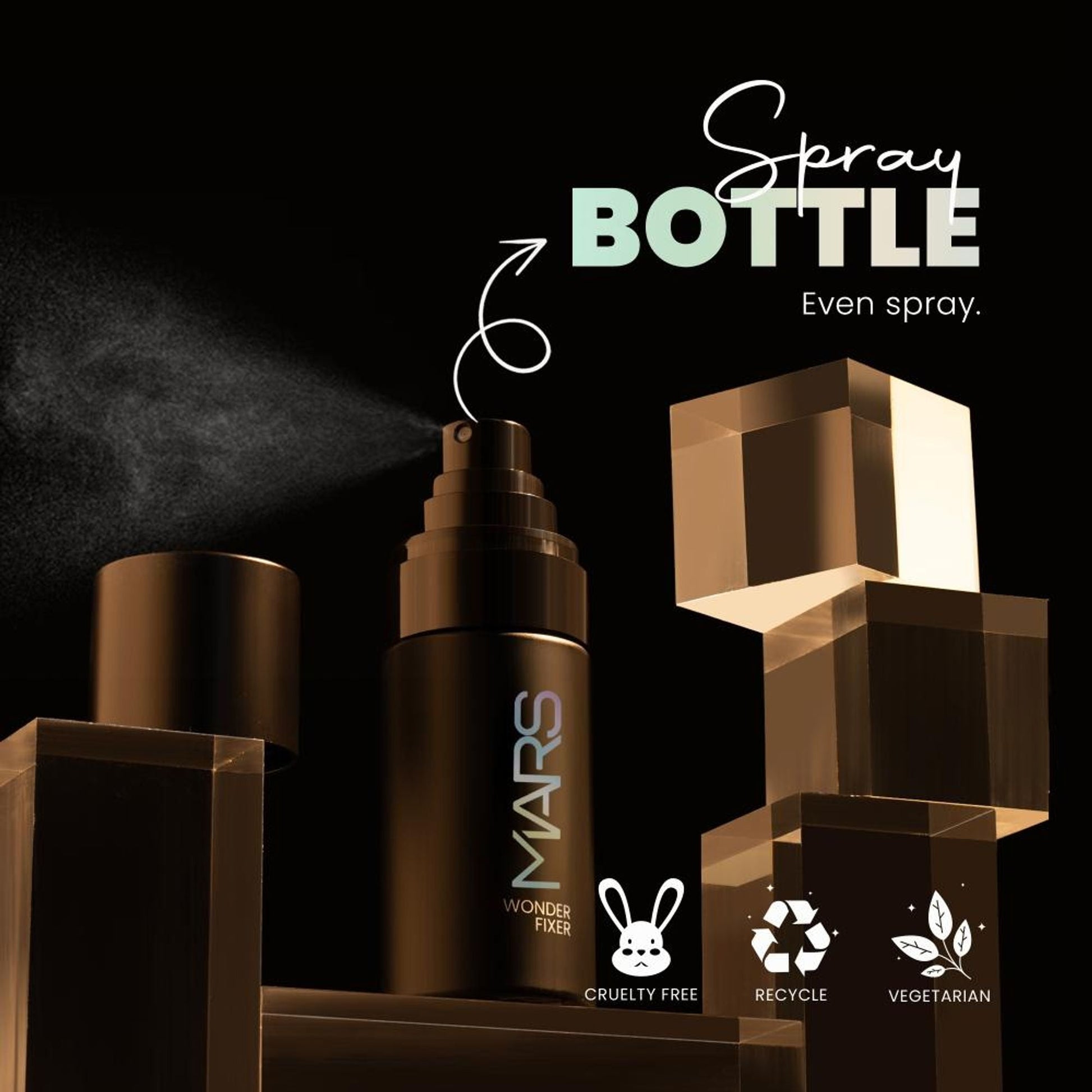 MARS Cosmetics Wonder Make Up Fixer Spray - Swadesiicart