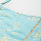 Ahalyaa Women's Traditional wear Kurta Set - Blue | Swadesiicart
