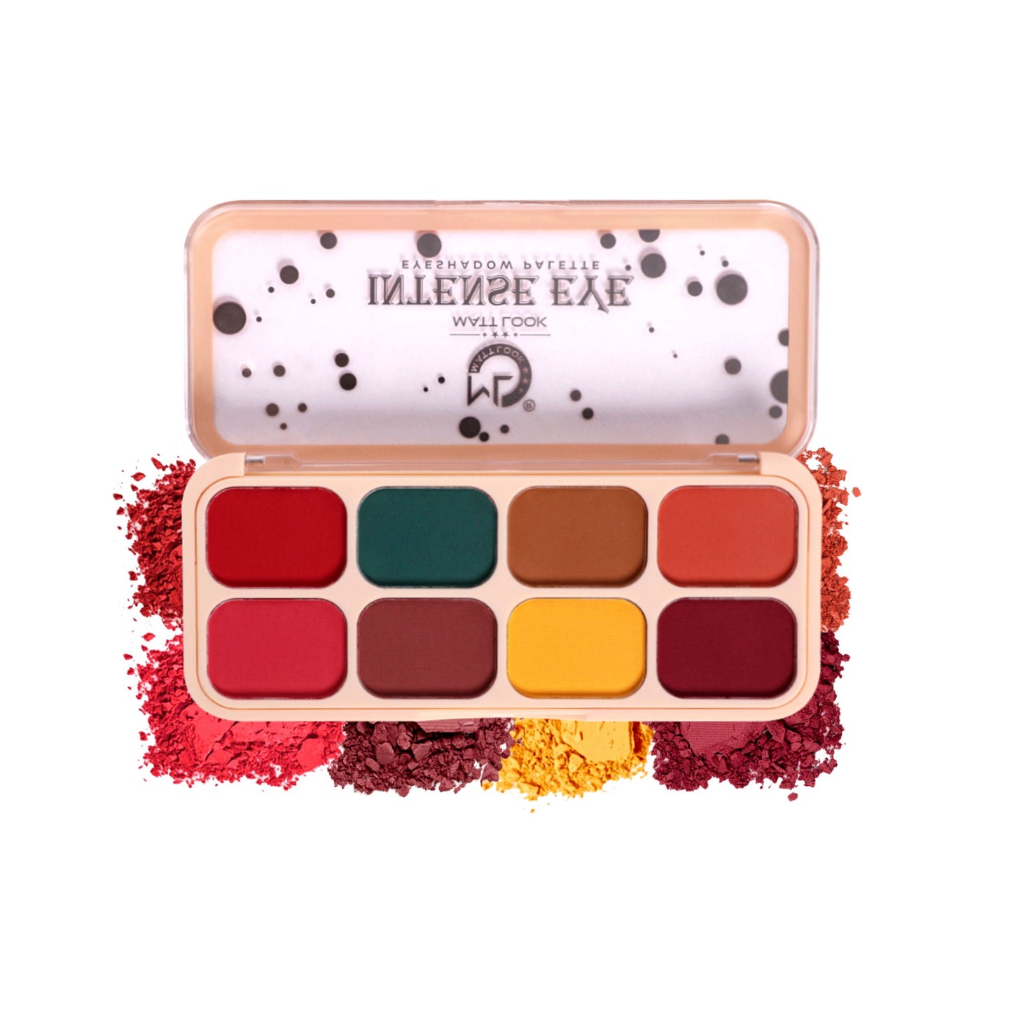 Matt Look Intense Eye - Eyeshadow Palette - Multicolor-01 - Swadesiicart