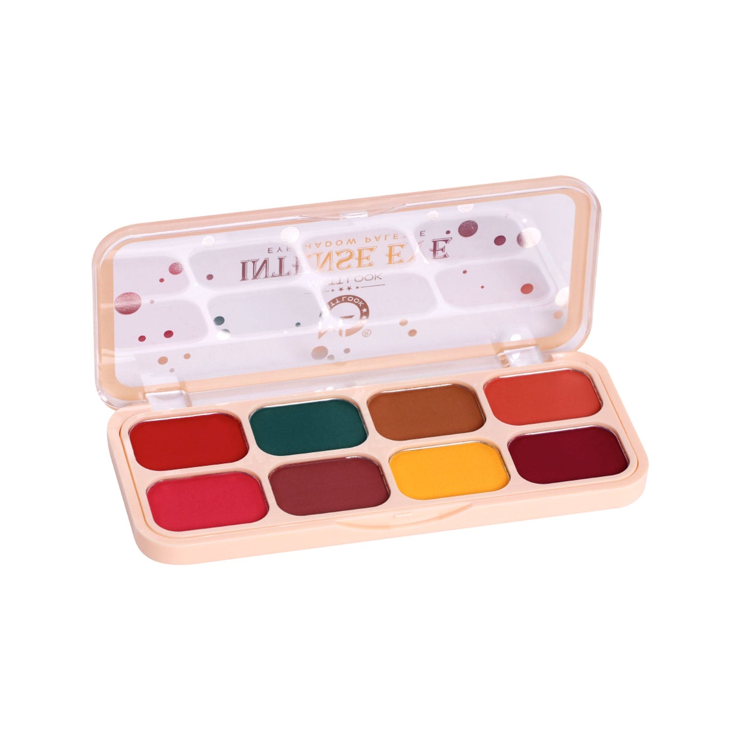 Matt Look Intense Eye - Eyeshadow Palette - Multicolor-01 - Swadesiicart