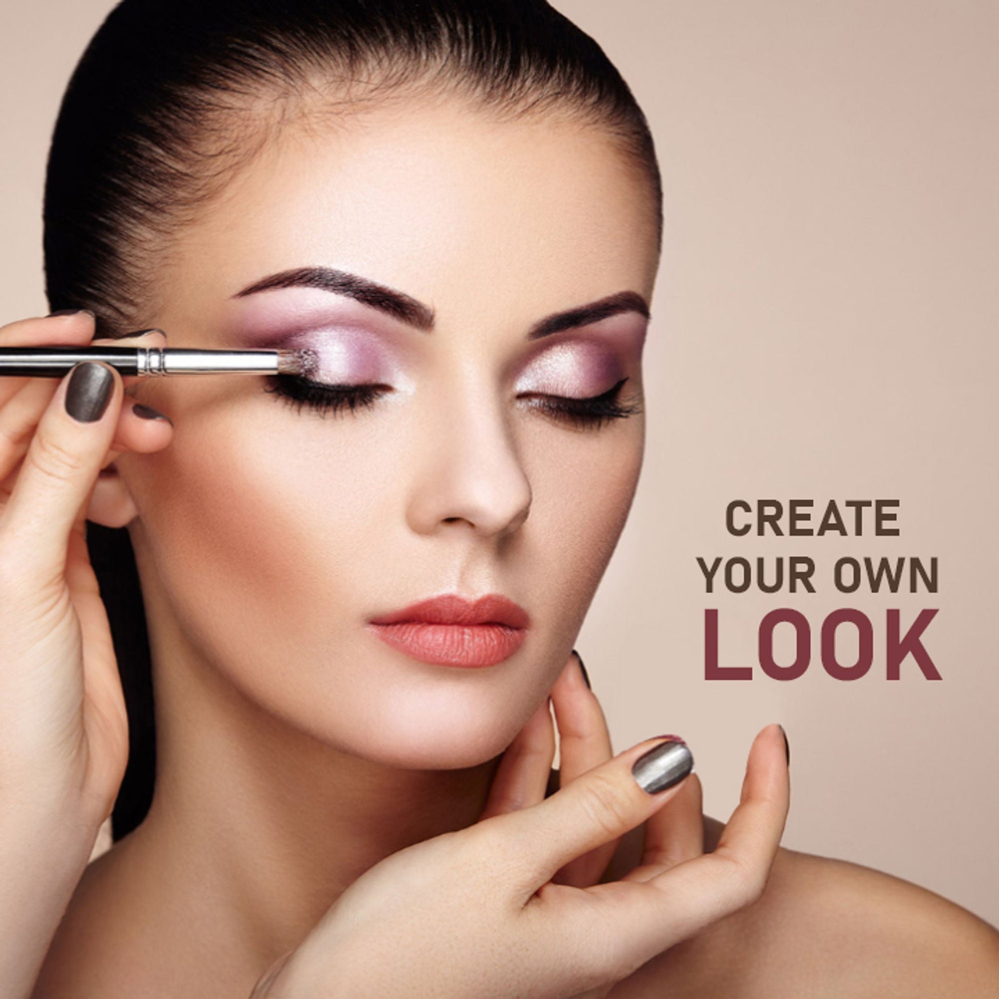 Matt Look Intense Eye - Eyeshadow Palette - Multicolor-01 - Swadesiicart