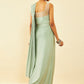 Soch Green Beads and Stones Embellished Ready to Wear Saree | Swadesiicart