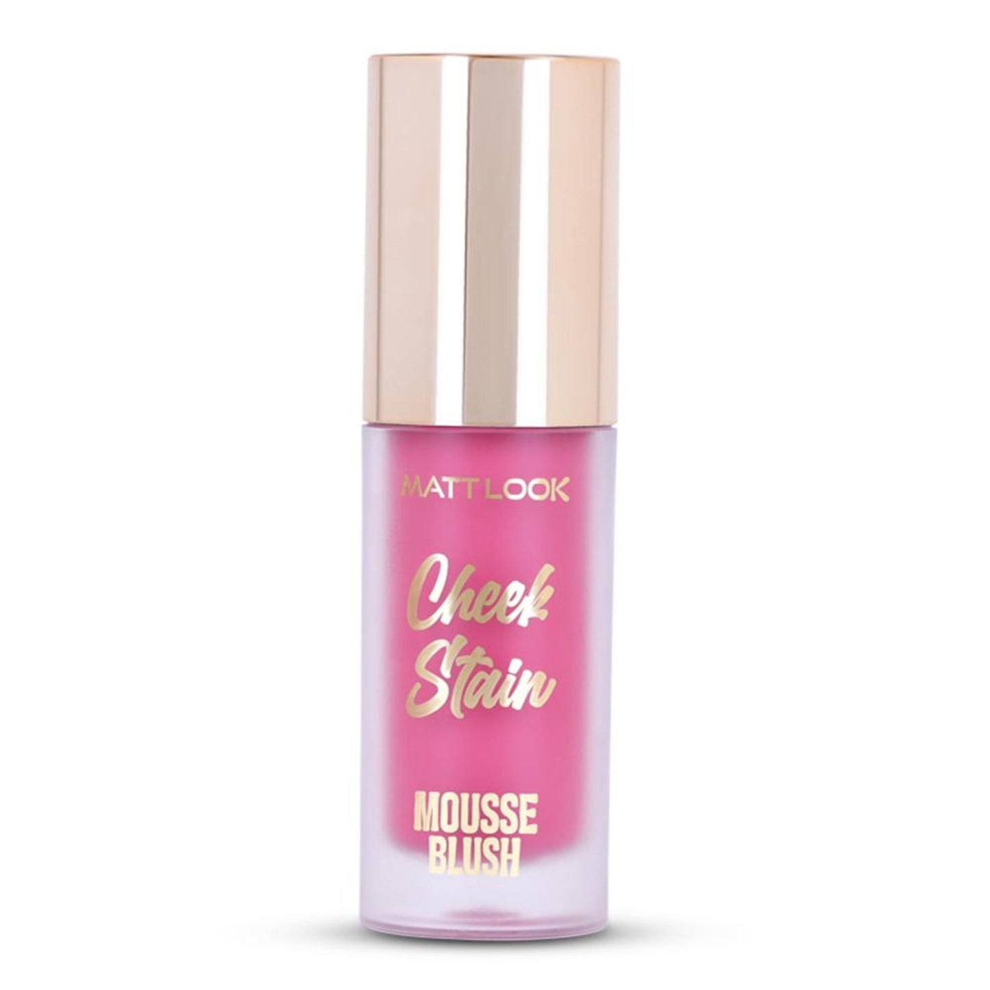 Matt Look Cheek Stain Mousse Blushs - 03 Roseate - Swadesiicart