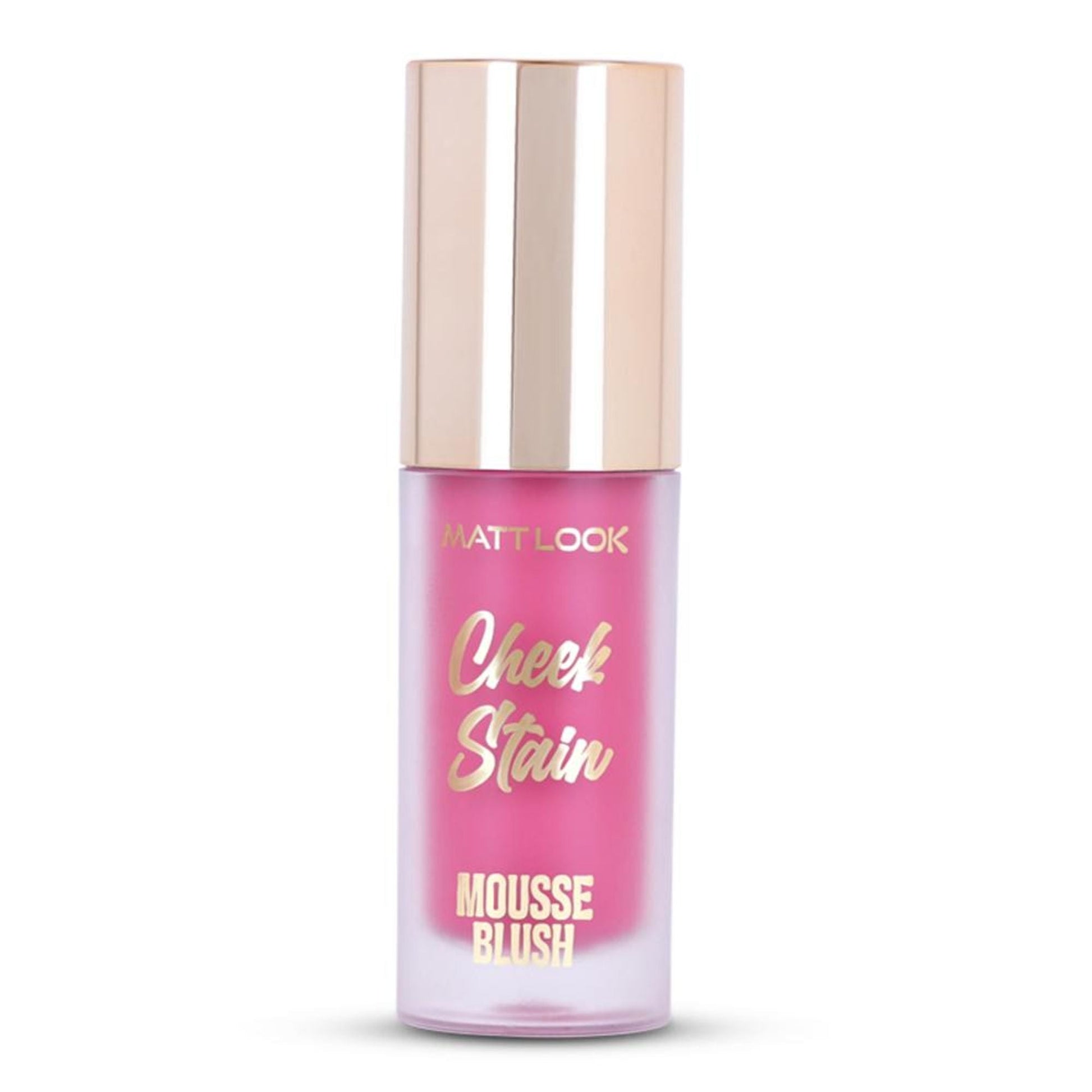 Matt Look Cheek Stain Mousse Blushs - 03 Roseate - Swadesiicart