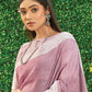 Shree Shyam Fashion Onion Pink Linen Saree