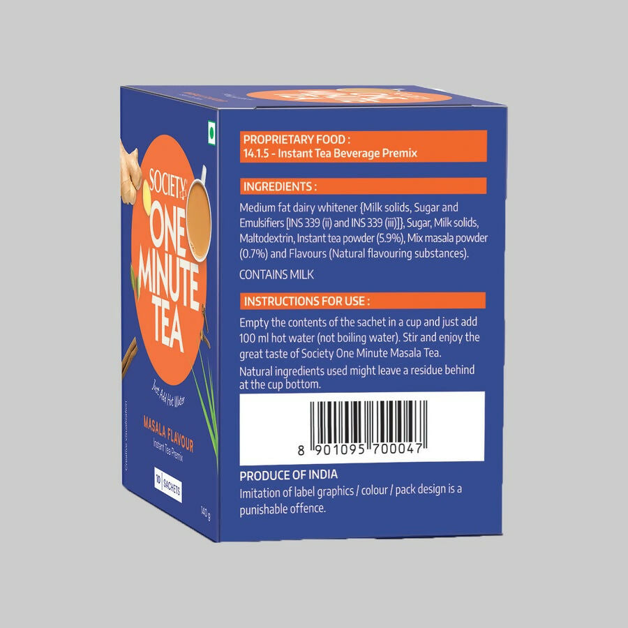 Society OMT Masala&OMT Lemongrass Flavour Tea Premix Combo | Swadesiicart