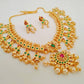Emeralds Guttapusalu Necklace Set