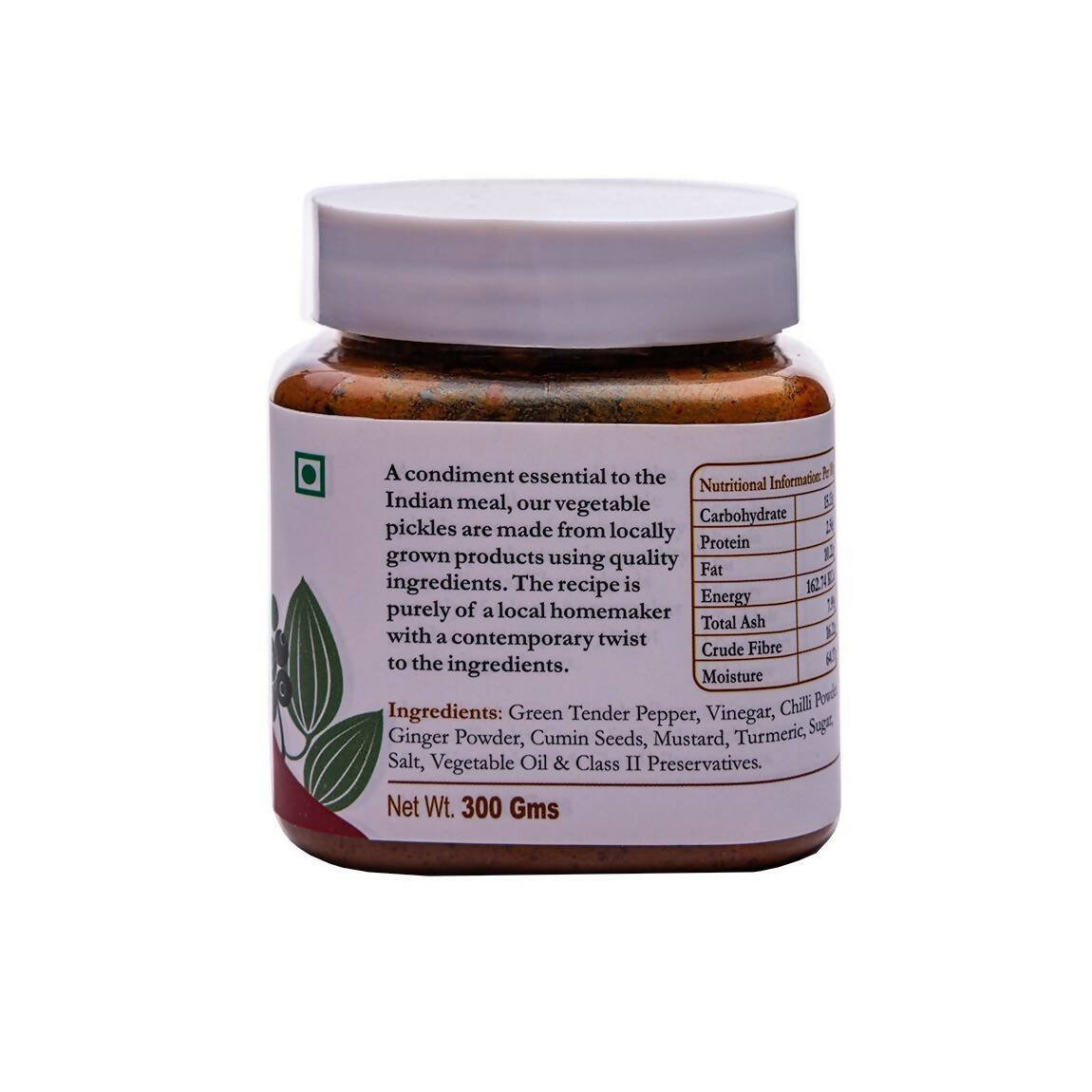 Ainmane Green Pepper Pickle - Swadesiicart