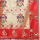 Lorenvalley Fashion Red Soft Paithani Silk Woven Design Copper Zari Meenakari Weaving Saree - Swadesiicart