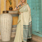 Shree Shyam Fashion Green Linen Saree