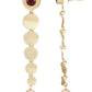 Joban Fashion Women Long Pattern Matte Gold Earrings | Swadesiicart