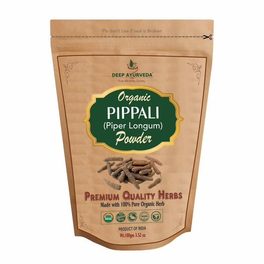 Deep Ayurveda Organic Pippali Powder - DEEP AYURVEDA