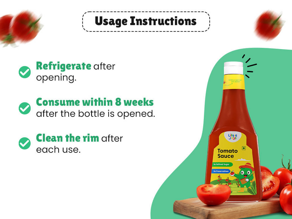 Little Joys Tomato Sauce Squeeze - Swadesiicart