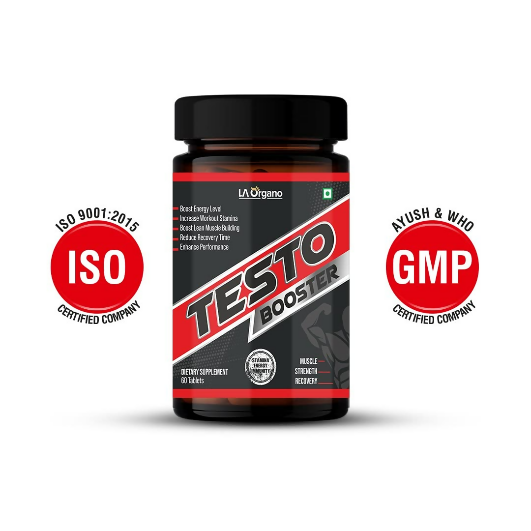 LA Organo Testo Booster Tablets | Swadesiicart
