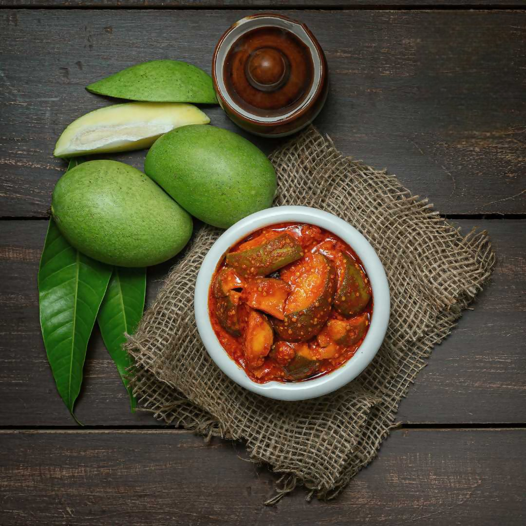 Sreshta Farms Spicy Mango Pickle | Swadesiicart