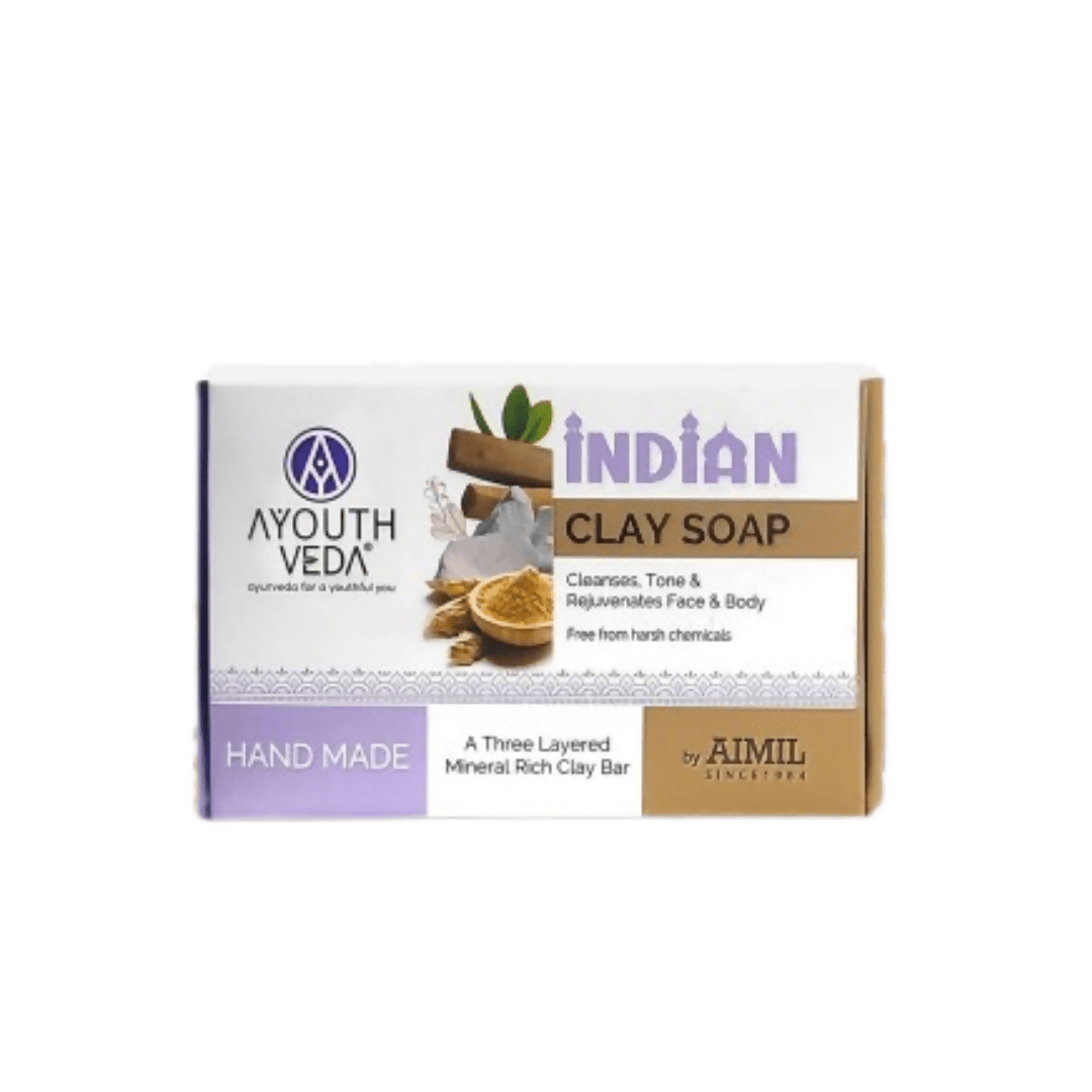 Ayouthveda Handmade Indian Clay Soap - Ayouthveda