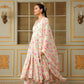 Pomcha Jaipur Pink Saadgi Gulistan Anarkali Set | Swadesiicart