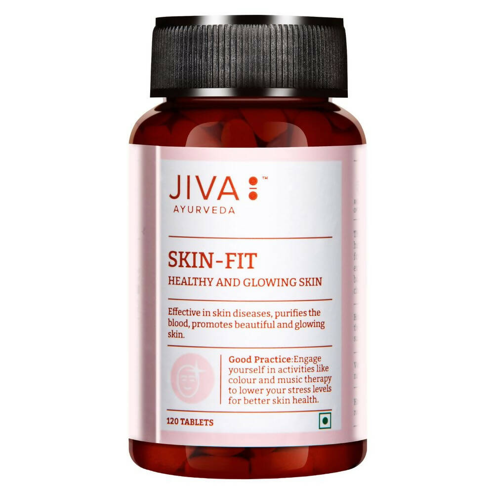 Jiva Ayurveda Skin-Fit Tablets - Swadesiicart