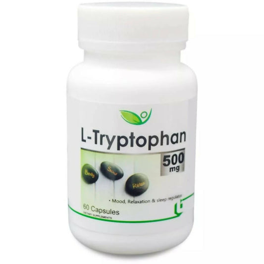 Biotrex L-Tryptophan 500Mg Capsules | Swadesiicart