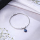 NVR Women Silver-Plated Evil Eye Rakhi With Roli Chawal - NR Retail-NVR