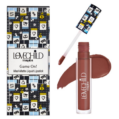 LoveChild By Masaba Gupta No Rules Transfer-proof Choco Plum Liquid Lipstick | Swadesiicart