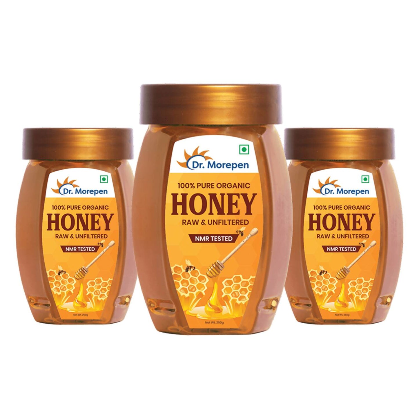 Dr. Morepen 100% Pure Organic Honey NMR Tested - Swadesiicart