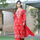 BulBul Akshyani Rust Rayon Kurta Set with Dupatta - Swadesiicart