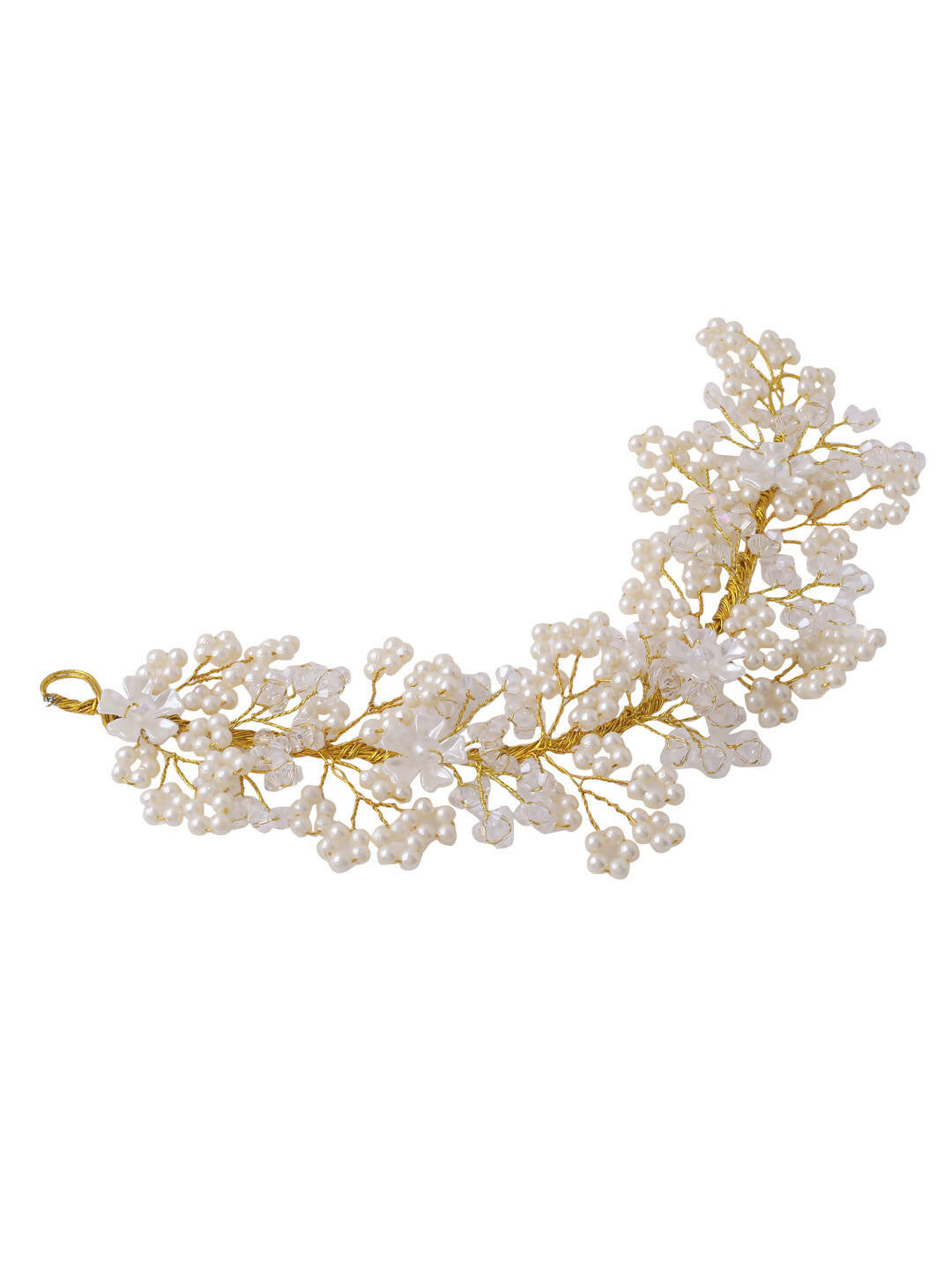 NVR Women Embellished Beaded Hair Accessory Set | Swadesiicart