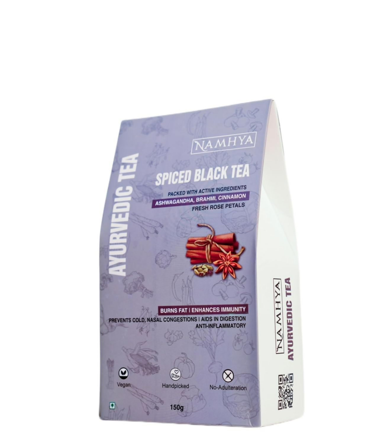 Namhya Ayurvedic Spiced Black Tea- Natural Immunity Booster | Swadesiicart