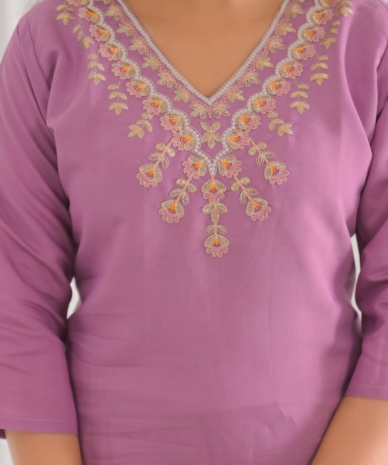 Ethnic Festive Wear Viscose Chanderi Pink Stitched Suit With Dupatta - Tanisha | Swadesiicart