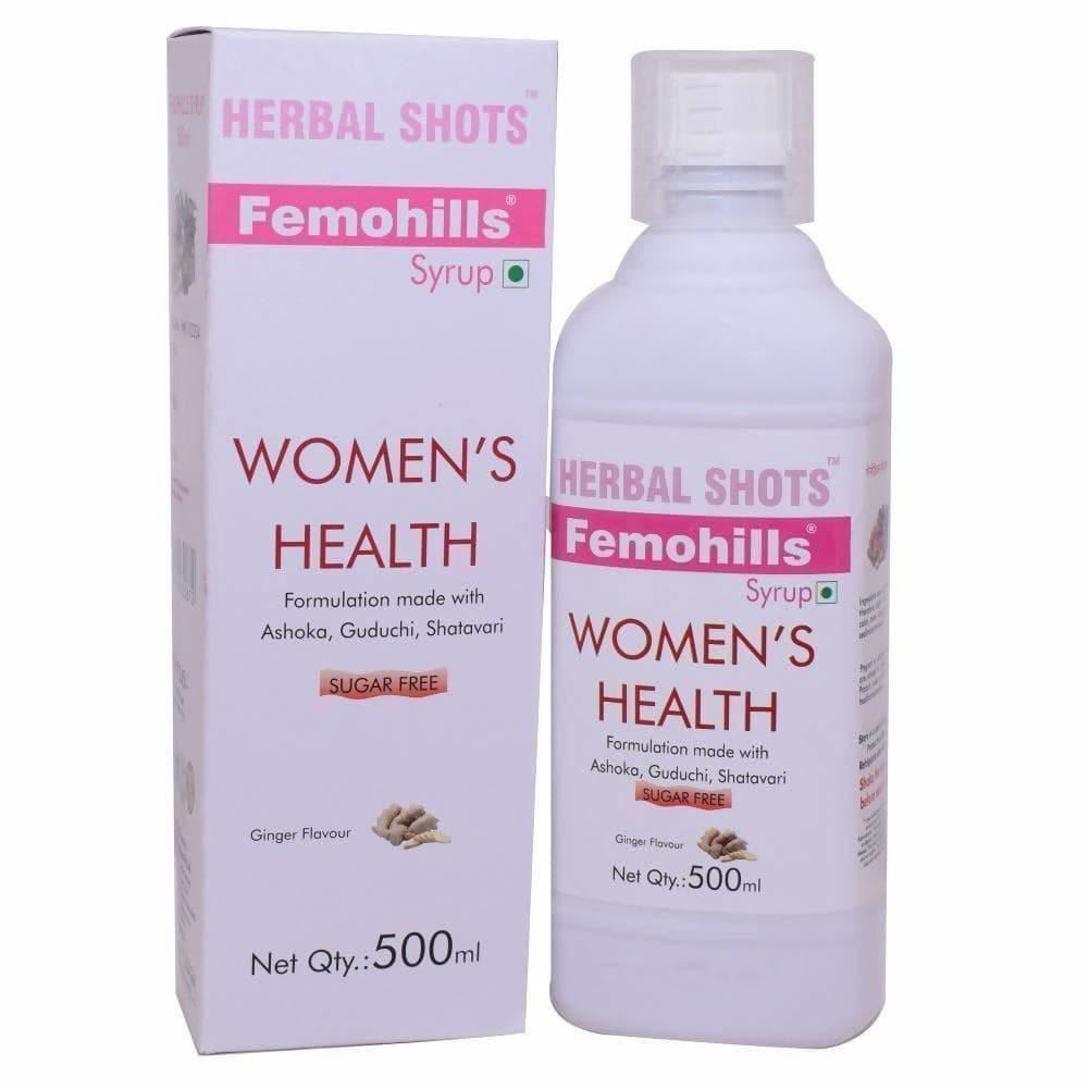 Herbal Shots Ayurveda Femohills Syrup | Swadesiicart