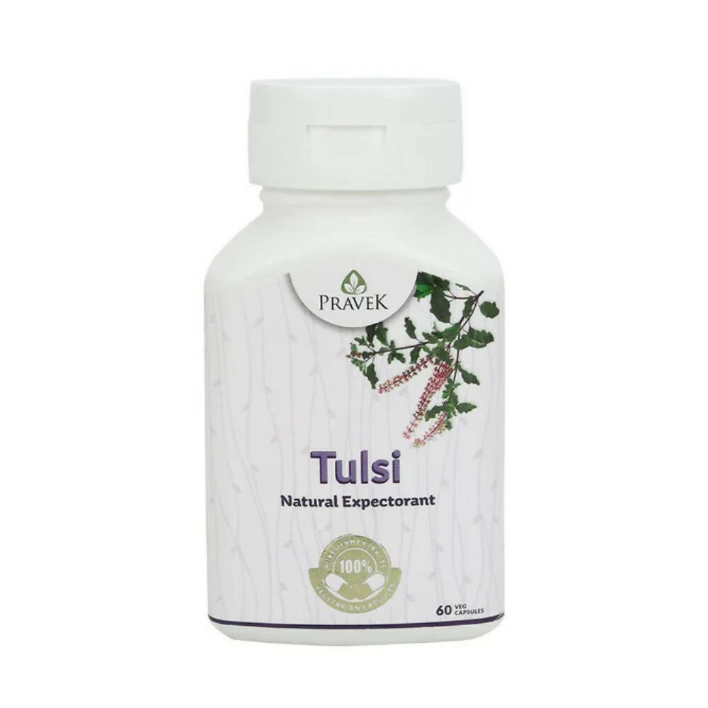 Pravek Tulsi Veg Capsules | Swadesiicart