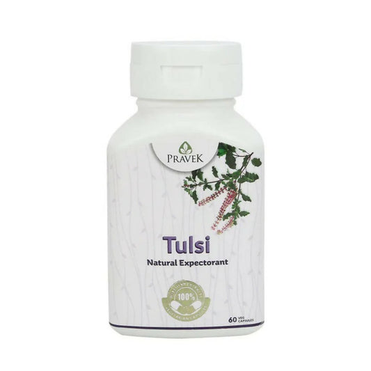 Pravek Tulsi Veg Capsules | Swadesiicart