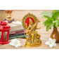 Articia Metal Goddess Saraswati Idol - Swadesiicart
