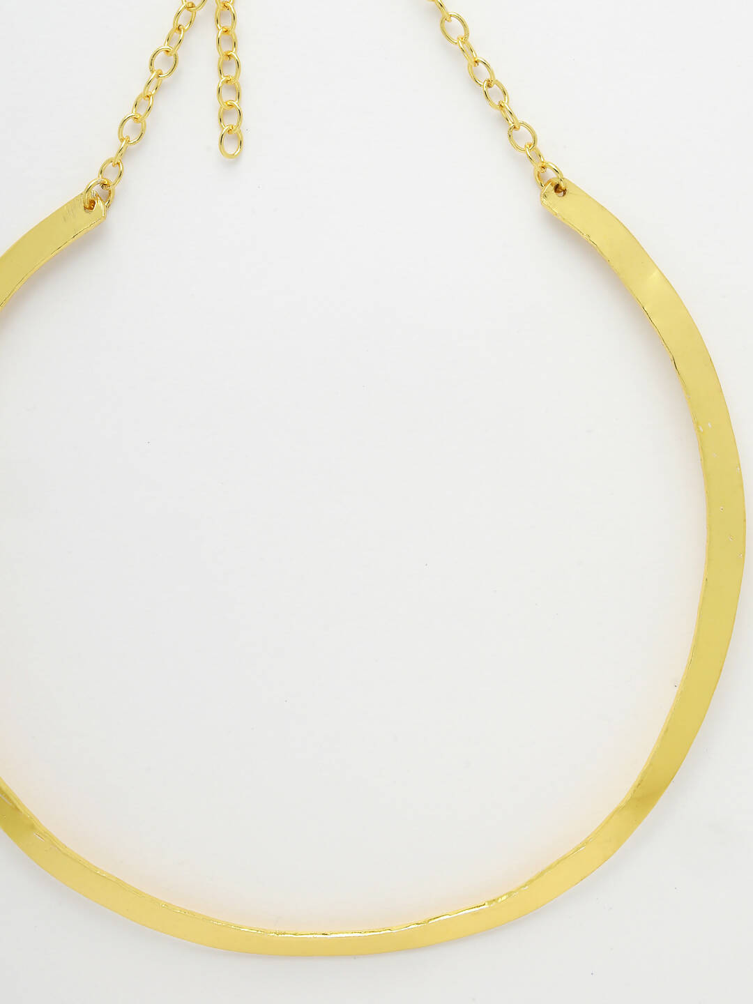 NVR Women Gold-Polished Choker Necklace | Swadesiicart