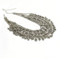 Mominos Fashion Johar Kamal Oxidised Silver-Plated Brass Finish Ghungroo Necklace with Earrings For Women - Swadesiicart